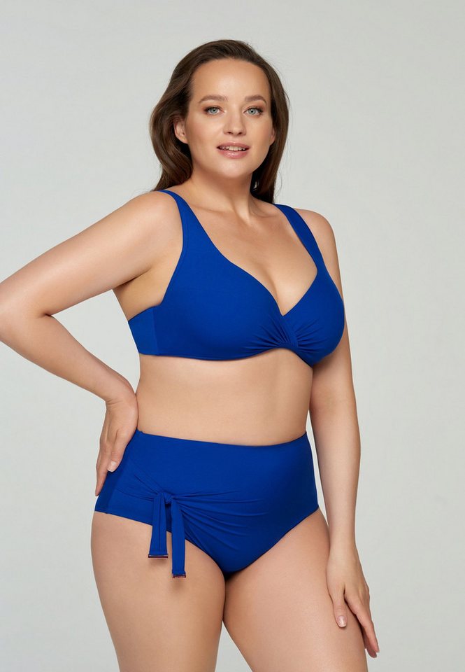 Marc&André Bandeau-Bikini-Top Solid Line, aus hochwertiger 4-Wege Stretch von Marc&André