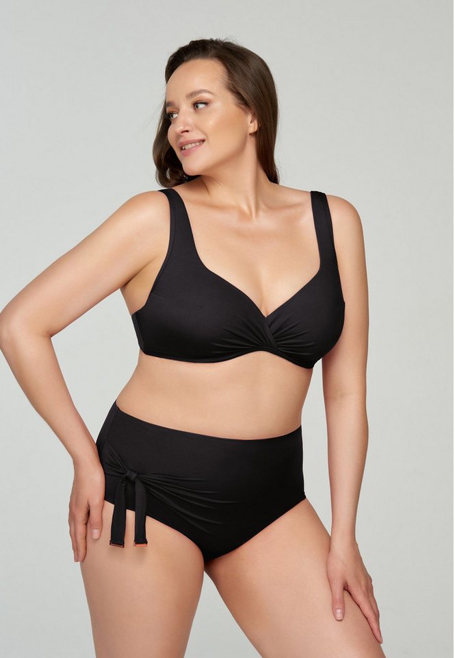 Marc&André Bandeau-Bikini-Top Solid Line, aus hochwertiger 4-Wege Stretch von Marc&André