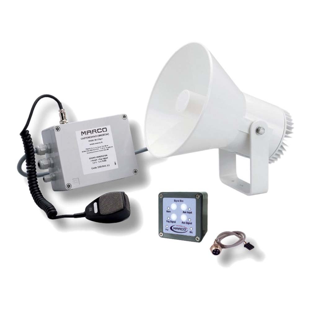 Marco 120db Homologated Bitonal Electronic Horn 1.5a 24v Durchsichtig Marco 120db Homologated Bitonal Electronic Horn 1.5a 24v Durchsichtig von Marco