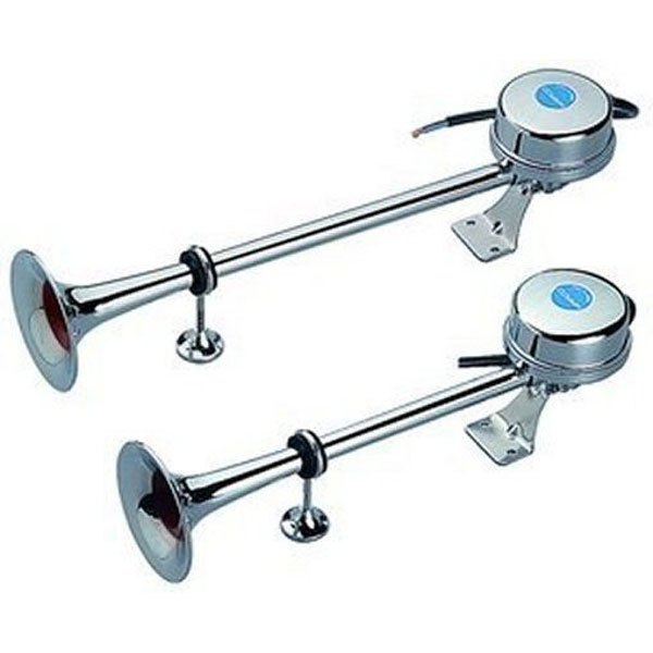 Marco Dual Trumpet Horn 12v Silber Marco Dual Trumpet Horn 12v Silber von Marco