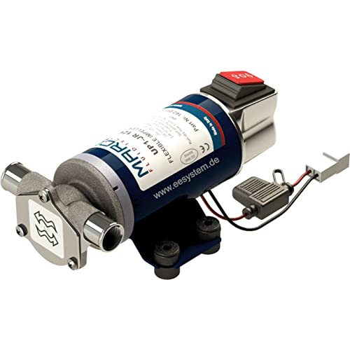 Marco UP1-JR Impellerpumpe 28 l/min mit integriertem on/off Schalter reversibel 28 l/min 12V Transferpumpe Bootspumpe Ballastpumpe Selbstansaugende Elektropumpe für Wasser Marco UP1-JR Impellerpumpe 28 l/min mit integriertem on/off Schalter reversibel 28 l/min 12V Transferpumpe Bootspumpe Ballastpumpe Selbstansaugende Elektropumpe für Wasser von Marco