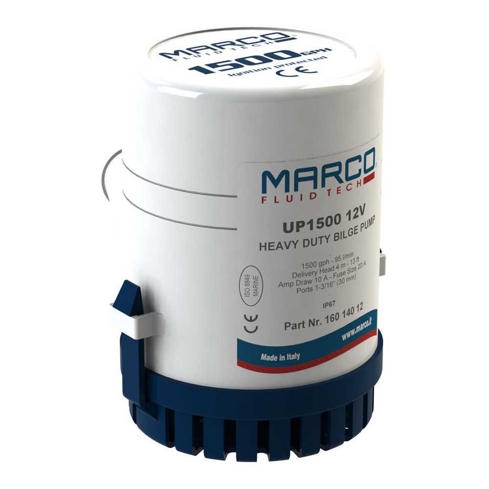Marco Up1500 Submersible Bilge Pump 12v Durchsichtig Marco Up1500 Submersible Bilge Pump 12v Durchsichtig von Marco