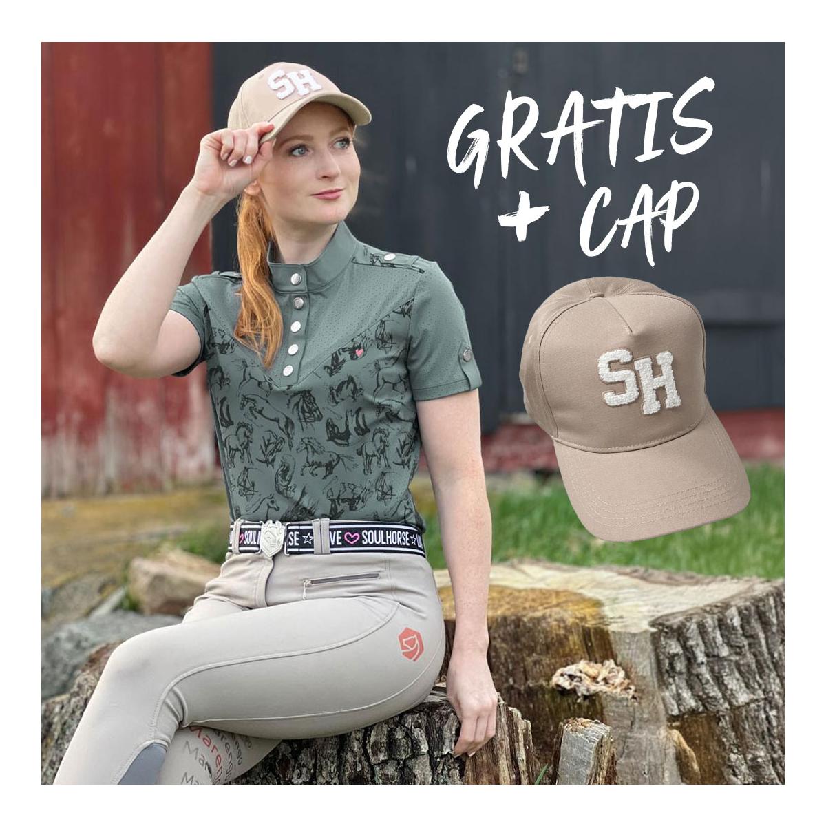 Marengo Outfit-Set "Horses" + Gratis Cap Grösse Bekleidung Damen: 46, Grösse Funktionsshirt: XXL von Marengo