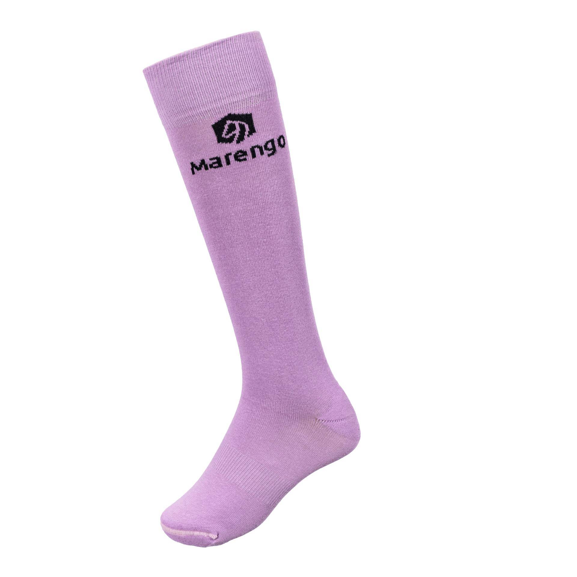 Marengo Reitsocken Basic Grösse Socken: S (35-38), Farbe: Flieder von Marengo