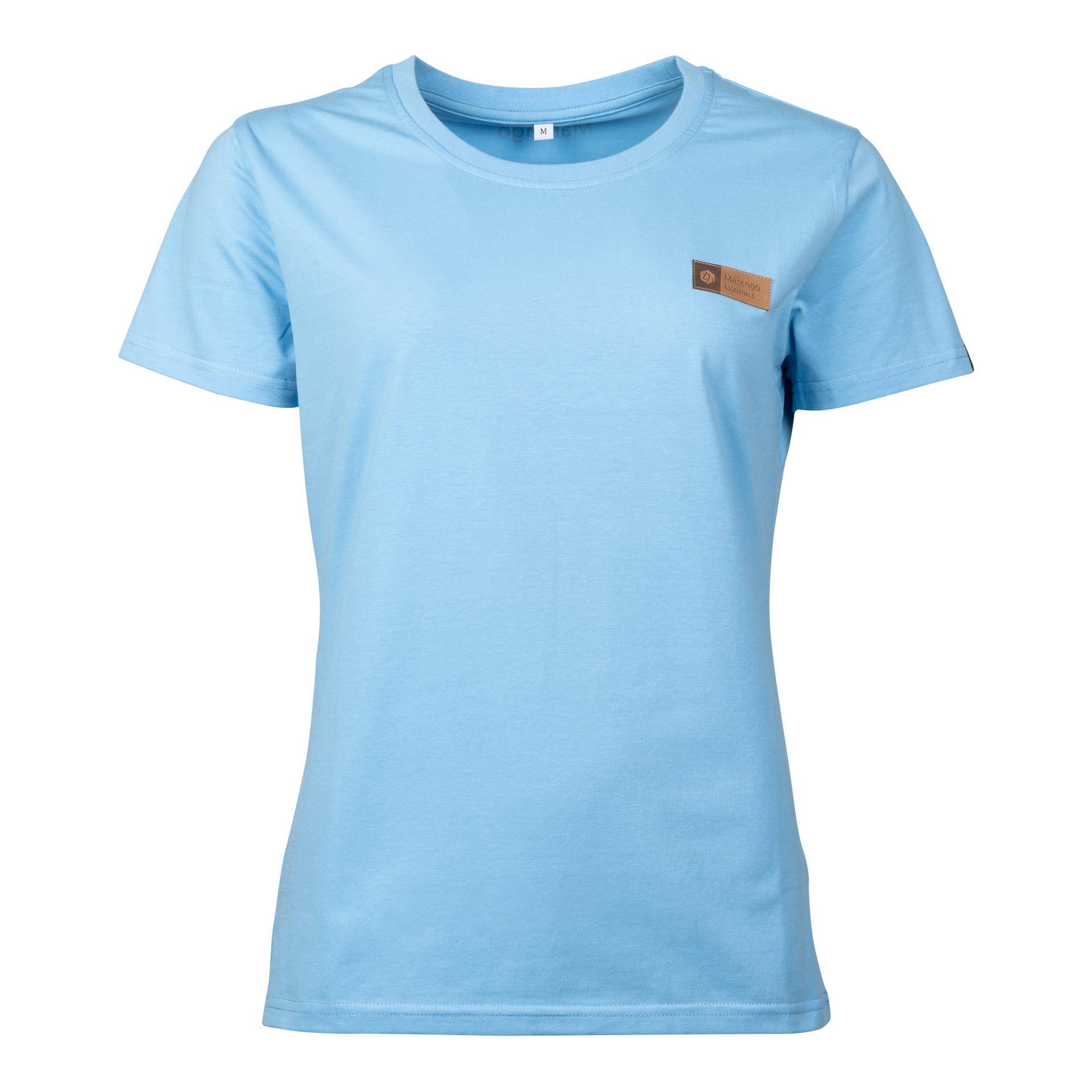Marengo T-Shirt Essentials Farbe: Bright Sky Blue, Grösse: XS von Marengo