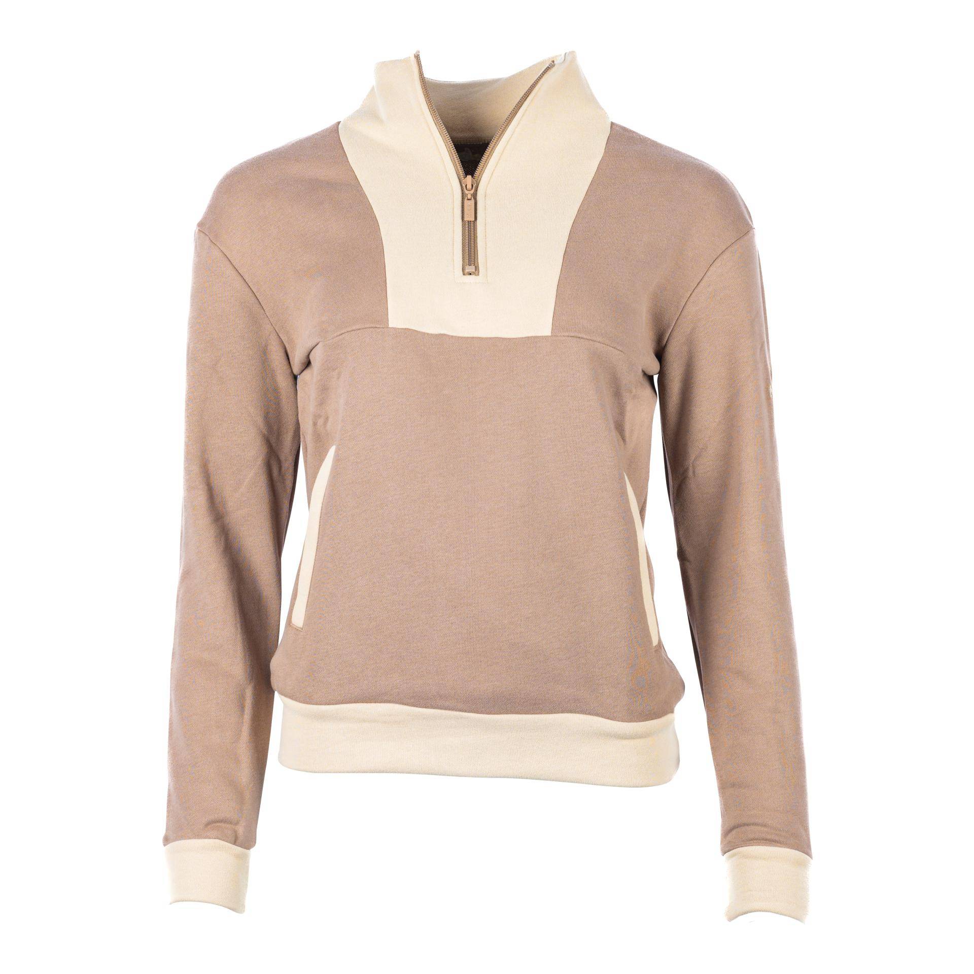 Marengo Zip Sweatshirt Elements Grösse Pullover: M, Farbe: Wood Brown von Marengo