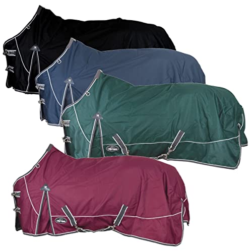 Marengos - Winterdecke 100g Füllung 1200D Comfort grün 115cm von Marengos