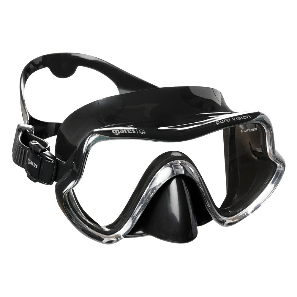 Mares Aquazone Pure Vision Carton Box Diving Mask Schwarz von Mares Aquazone