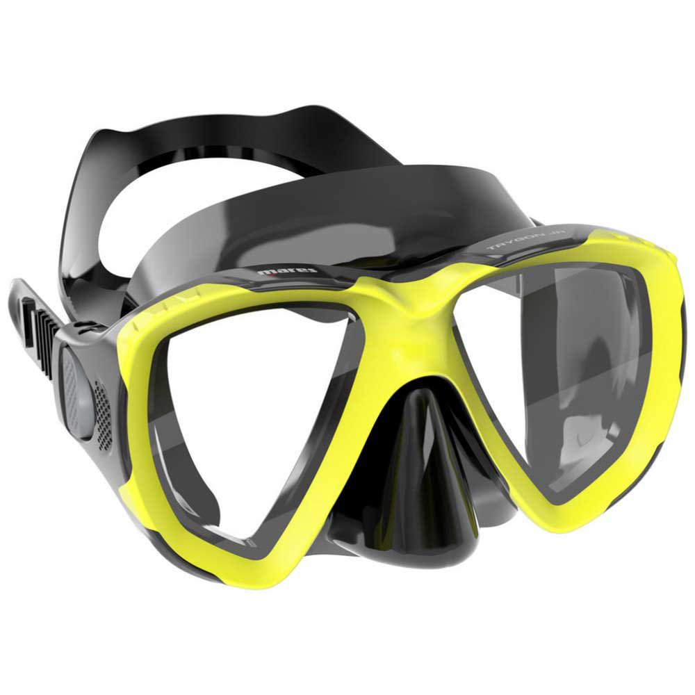 Mares Aquazone Trygon Carton Box Diving Mask Gelb von Mares Aquazone