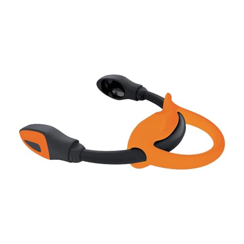 Bungee Fin Strap Colored (Pair) Farbe Orange (XL) von Mares