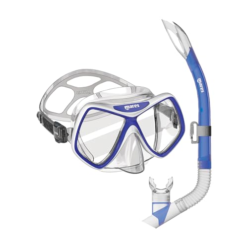 Mares, Combo Ridley, Submaske Mit Mundstück, Mehrfarbig, Sfblwcl, Unisex-Adult Mares, Combo Ridley, Submaske Mit Mundstück, Mehrfarbig, Sfblwcl, Unisex-Adult von Mares