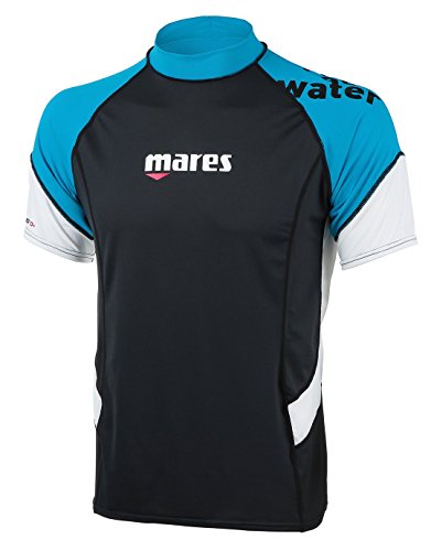 Mares 412540, T-Shirt mit kurzen Ärmeln für Herren, Blau, XXL von Mares