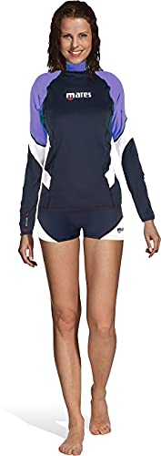 Mares Damen 412541 Langarmshirt, Lila, XXS Mares Damen 412541 Langarmshirt, Lila, XXS von Mares