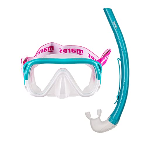 Mares Aquazone Combo Keewee Jr, Combo bestehend aus Maske und Schnorchel Kinder - 8-14 Jahre, Aqua Transparent, Unisex Mares Aquazone Combo Keewee Jr, Combo bestehend aus Maske und Schnorchel Kinder - 8-14 Jahre, Aqua Transparent, Unisex von Mares
