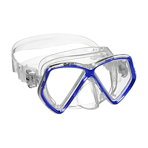 Mares Aquazone Pirate, Maske Kinder - Unisex, Blau Trasparent von Mares