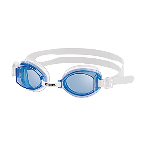 Mares Aquazone Rocket Silicone, Schwimmbrille für Erwachsene, Blau, Unisex von Mares