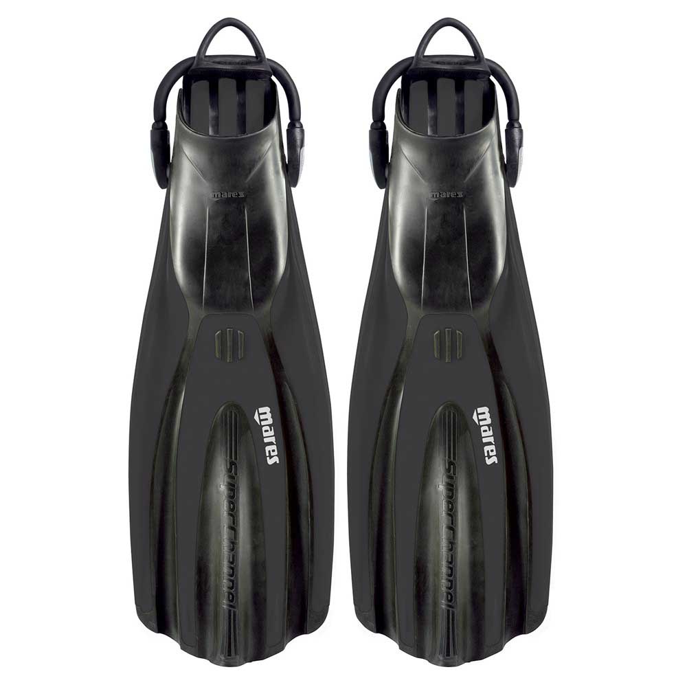 Mares Avanti Superchannel Diving Fins Schwarz EU 43-45 von Mares