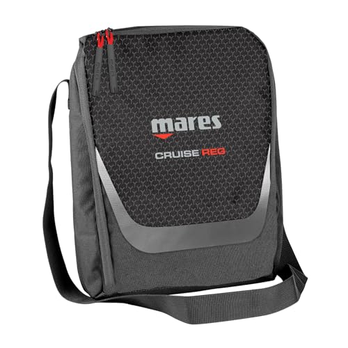 Mares Cruise Reg, Umhängetasche zum Schutz Ihres Atemreglers und Anderen Zubehörs, Erwachsene, Schwarz, One Size Mares Cruise Reg, Umhängetasche zum Schutz Ihres Atemreglers und Anderen Zubehörs, Erwachsene, Schwarz, One Size von Mares