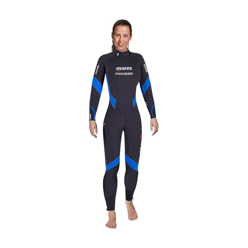 Mares Damen Pioneer 7mm Wetsuit, Blue, S1 Mares Damen Pioneer 7mm Wetsuit, Blue, S1 von Mares