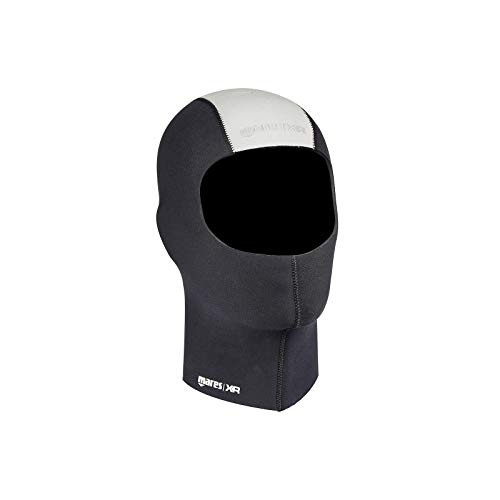 Mares Dry Suits Smooth Hood 4 mm - XR Line, Neopren Haube 4mm für Trockentauchanzug, Unisex, Schwarz, XL Mares Dry Suits Smooth Hood 4 mm - XR Line, Neopren Haube 4mm für Trockentauchanzug, Unisex, Schwarz, XL von Mares