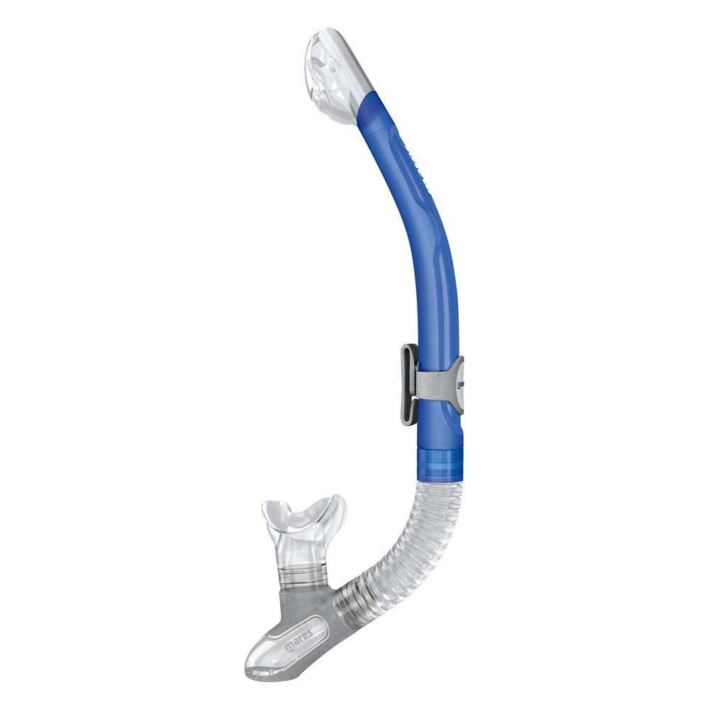 Mares Ergo Dry Diving Snorkel Durchsichtig,Blau von Mares