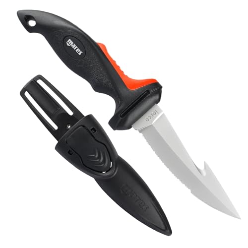 Mares Erwachsene Knife Force Plus Messer, Schwarz, BX Mares Erwachsene Knife Force Plus Messer, Schwarz, BX von Mares