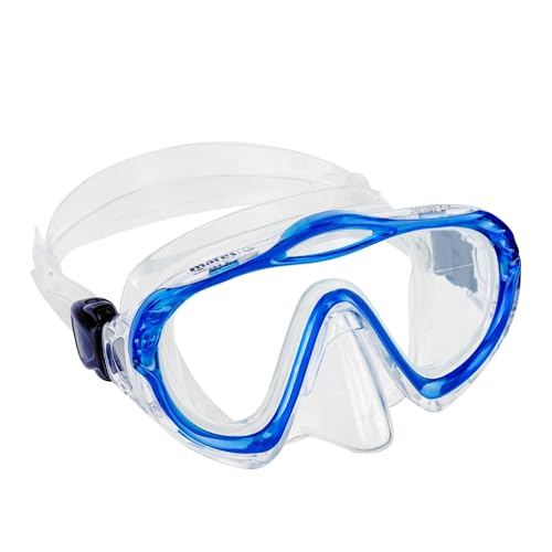 Mares Erwachsene Mask Sharky Taucherbrille, Blau, One Size von Mares