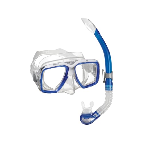 Mares Combo Ray, Tauchmaske und Snorkel, Blue/White/Clear, One Size Mares Combo Ray, Tauchmaske und Snorkel, Blue/White/Clear, One Size von Mares
