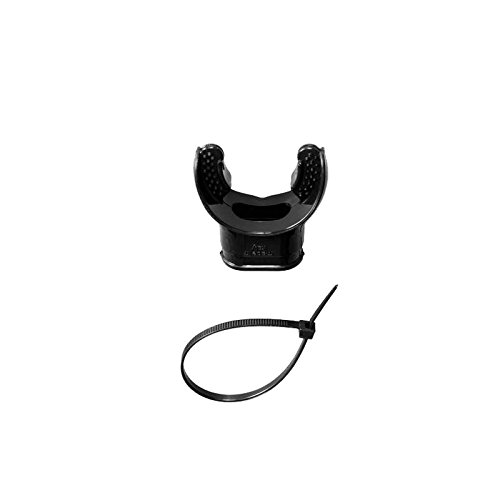 Mares Erwachsene Mouthpiece kit Standard-Black Mundstück, Schwarz, BX von Mares