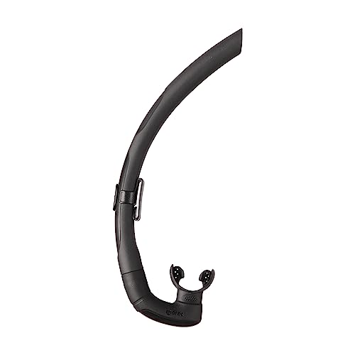 Mares Erwachsene Snorkel DUAL Basic Schnorchel, Negro, Schwarz von Mares