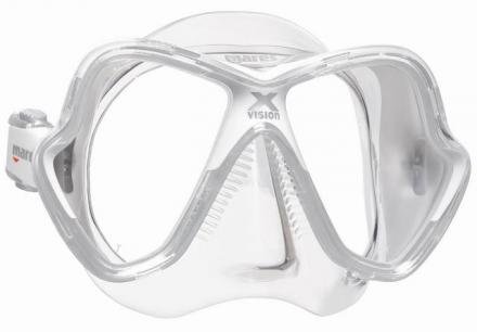 Mares Erwachsene X-Vision Mask 14 Taucherbrille, Weis/Transparent, BX von Mares