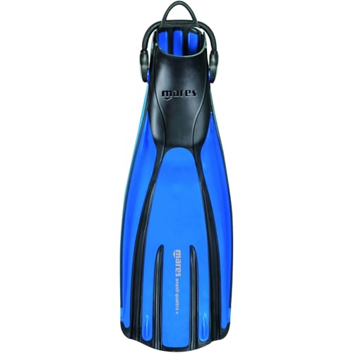 Mares Avanti Quattro + Flossen, Blue, XL von Mares