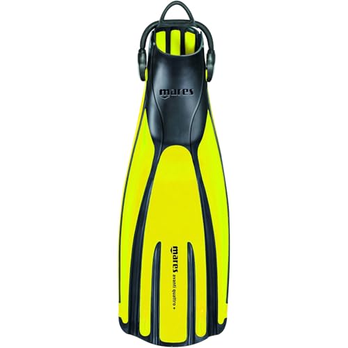 Mares Avanti Quattro + Flossen, Yellow, S Mares Avanti Quattro + Flossen, Yellow, S von Mares