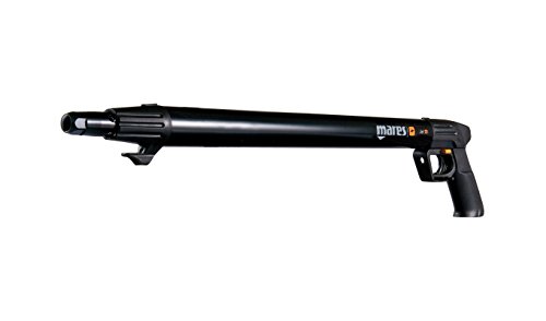 Mares Gun Jet Pneumatische Pumpe – Schwarz/Schwarz, 58 cm 058 WP von Mares