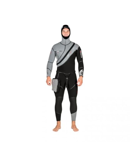 Mares Herren Neoprenanzüge Felxa Z-TERMO 7mm, Schwarz/Grau, S2, 412367 Mares Herren Neoprenanzüge Felxa Z-TERMO 7mm, Schwarz/Grau, S2, 412367 von Mares