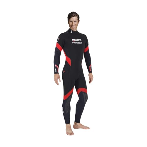 Mares Herren Pioneer 5mm Wetsuit, Black, S6 Mares Herren Pioneer 5mm Wetsuit, Black, S6 von Mares