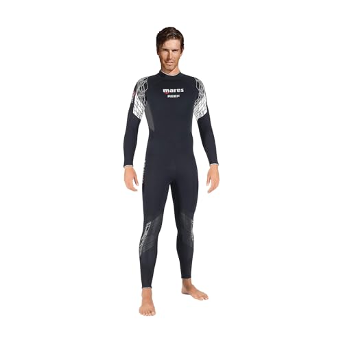 Mares Herren Reef 3mm Wetsuit, Black, S7 Mares Herren Reef 3mm Wetsuit, Black, S7 von Mares