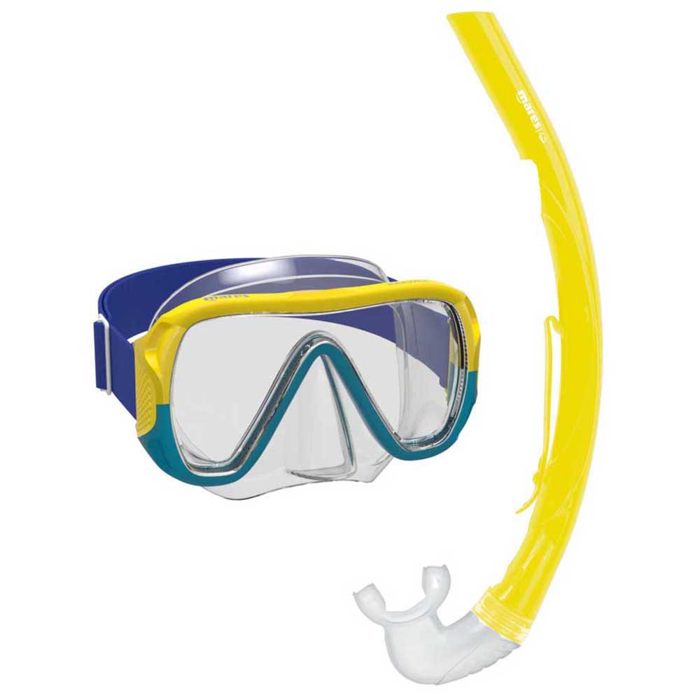 Mares Aquazone Keewee Junior Snorkeling Set Gelb von Mares Aquazone