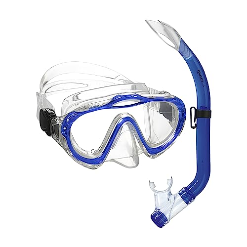 Mares Combo Sharky, Masken- und Schnorchelkombination für Kinder im Alter von 4 bis 7 Jahren, Blau Mares Combo Sharky, Masken- und Schnorchelkombination für Kinder im Alter von 4 bis 7 Jahren, Blau von Mares
