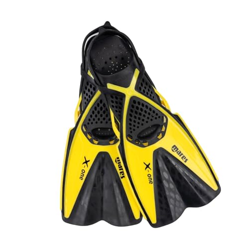 Mares Aquazone X-One Junior, Schnorchelflosse Kinder - Unisex, Gelb, S Mares Aquazone X-One Junior, Schnorchelflosse Kinder - Unisex, Gelb, S von Mares