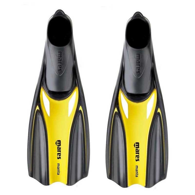 Mares Aquazone Manta Snorkeling Fins Gelb,Grau EU 38-39 von Mares Aquazone