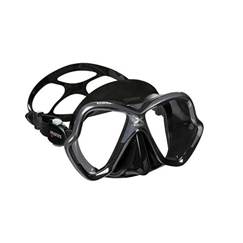 Mares Mask X-Vision Tauchmaske, Black, One Size von Mares