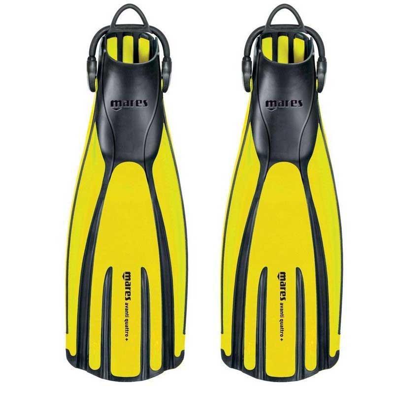 Mares Plana Avanti Quattro Plus Diving Fins Gelb XS von Mares