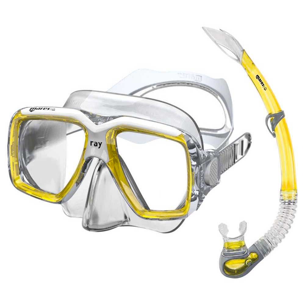 Mares Aquazone Ray Mask And Snorkel Mesh Bag Durchsichtig von Mares Aquazone