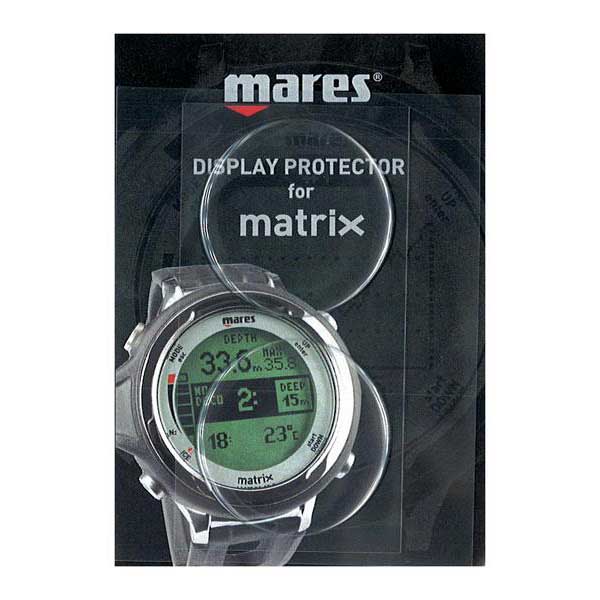 Mares Screen Cover Matrix 2 Units Durchsichtig von Mares