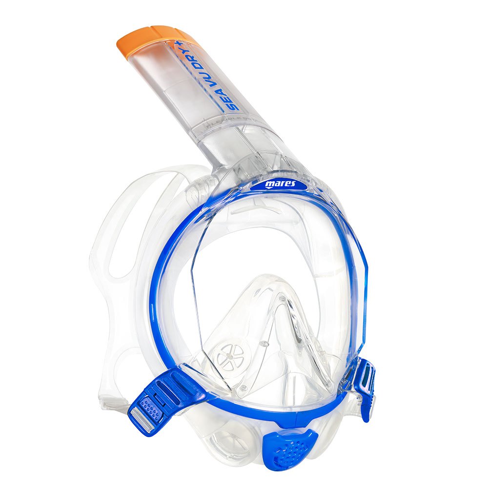 Mares Aquazone Sea Vu Dry+ Snorkeling Mask Blau S-M von Mares Aquazone