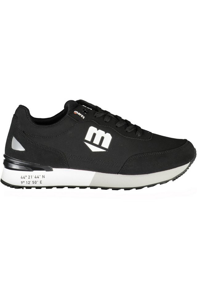 Mares Sneaker Moderner Herrensneaker: Schwarz mit Kontrastdetails Mares Sneaker Moderner Herrensneaker: Schwarz mit Kontrastdetails von Mares