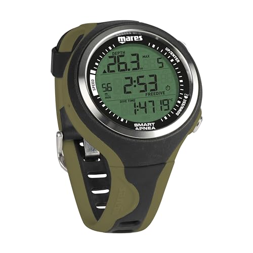 Mares Unisex – Erwachsene Smart Apnea Apnoe-Computer, schwarz/grün, Einheitsgröße Mares Unisex – Erwachsene Smart Apnea Apnoe-Computer, schwarz/grün, Einheitsgröße von Mares