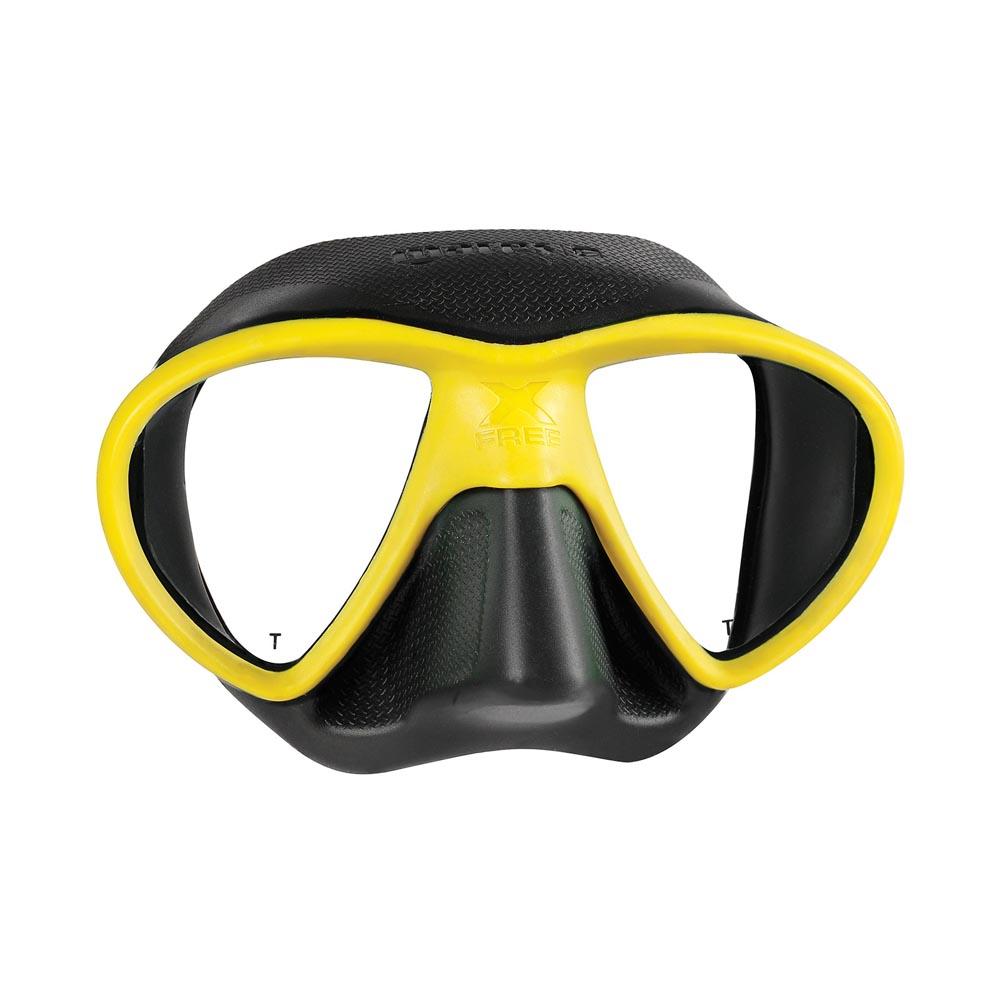 Mares X Free Diving Mask Gelb,Schwarz von Mares