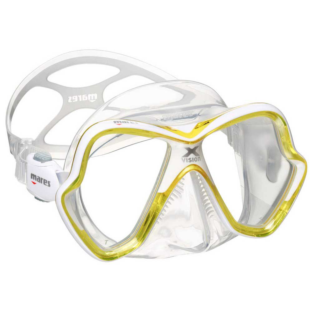 Mares X Vision Eco Box Diving Mask Gelb von Mares